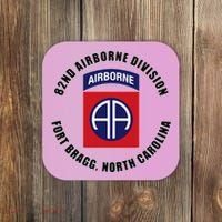 82nd Airborne Division Fort Bragg Military Coaster thumb 0