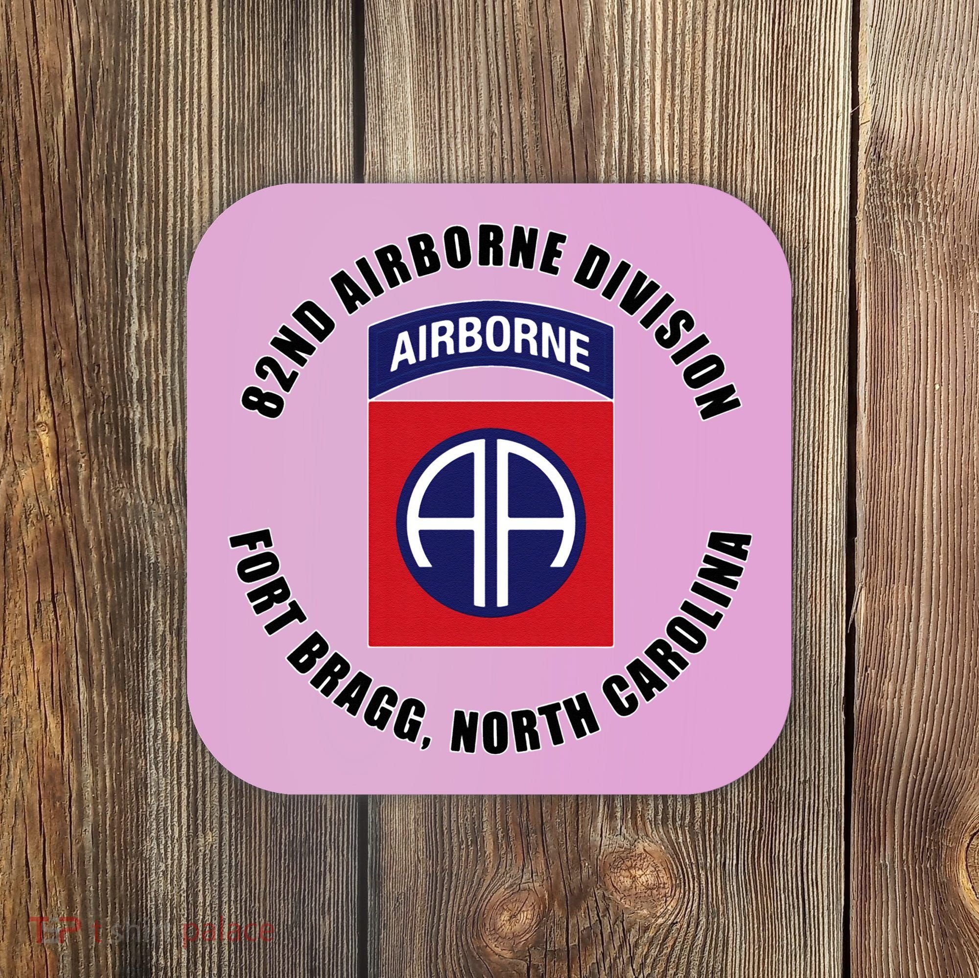 82nd Airborne Division Fort Bragg Military Coaster