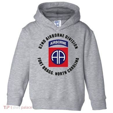 82nd Airborne Division Fort Bragg Military Toddler Hoodie