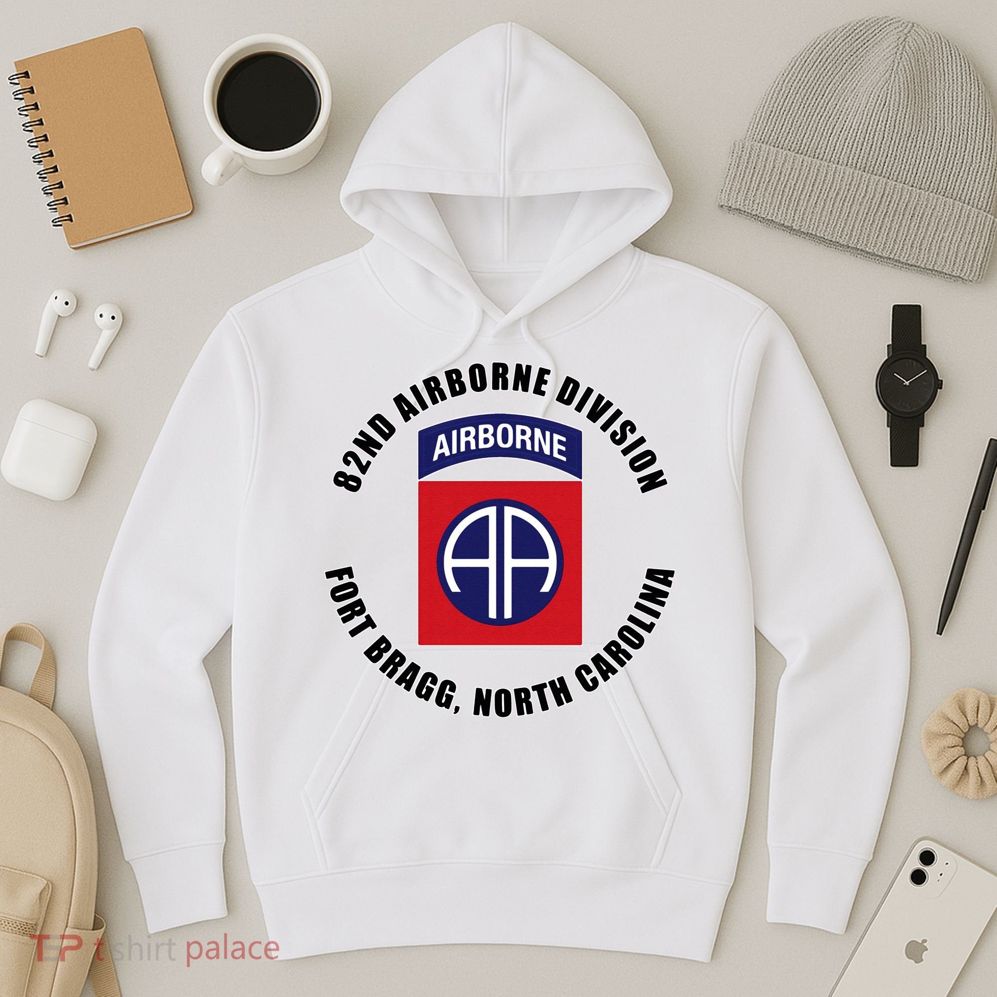 82nd Airborne Division Fort Bragg Military Hoodie