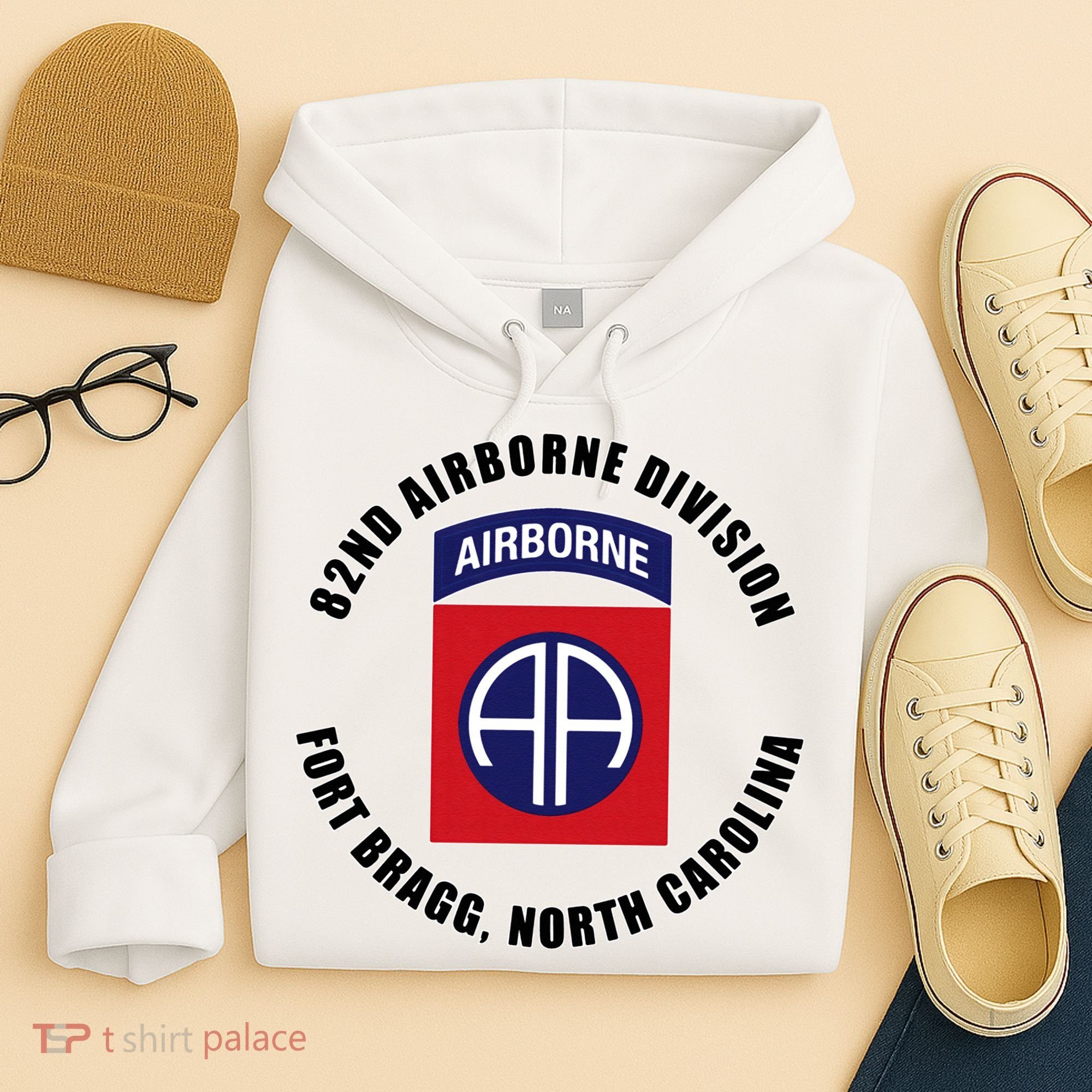 82nd Airborne Division Fort Bragg Military Hoodie