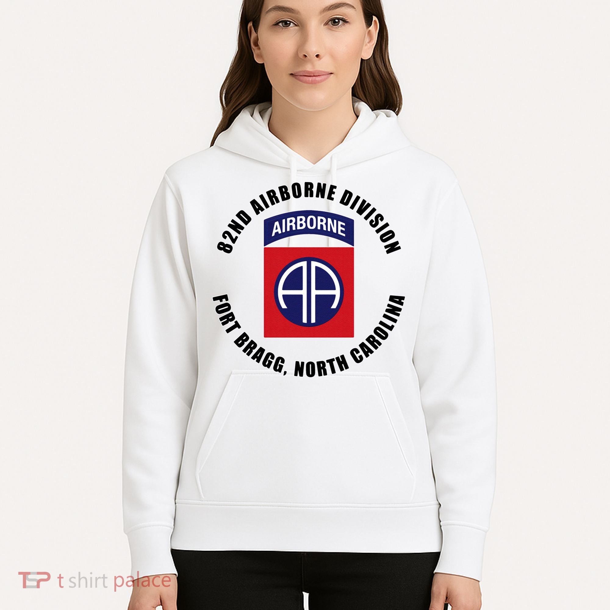 82nd Airborne Division Fort Bragg Military Hoodie