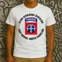 82nd Airborne Division Fort Bragg Military T-Shirt thumb 3
