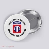 82nd Airborne Division Fort Bragg Military Button thumb 0