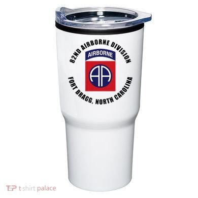 82nd Airborne Division Fort Bragg Military Tumbler