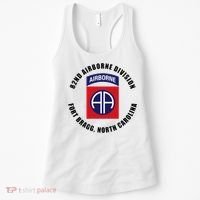 82nd Airborne Division Fort Bragg Military Women's Tank Top thumb 0