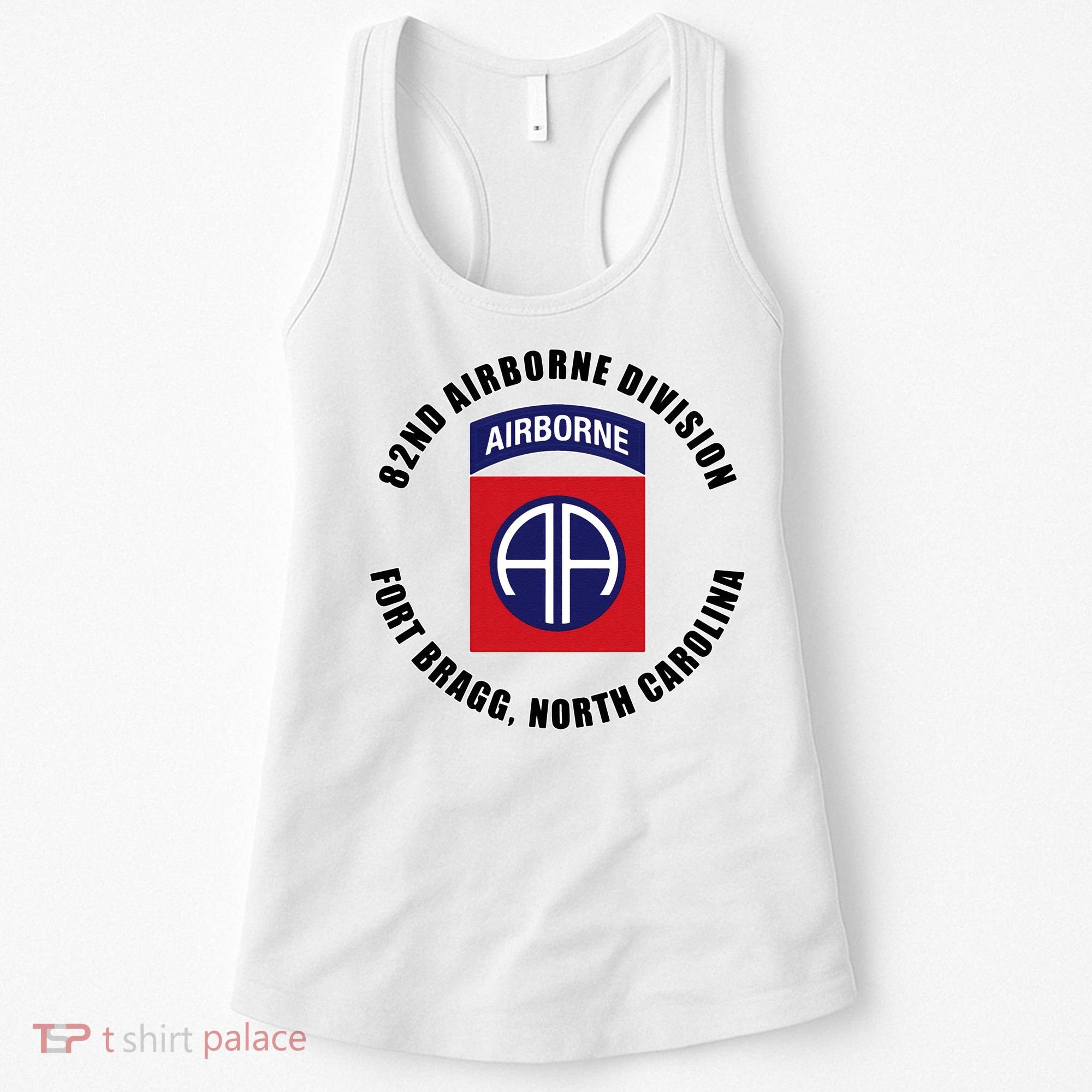 82nd Airborne Division Fort Bragg Military Women's Tank Top