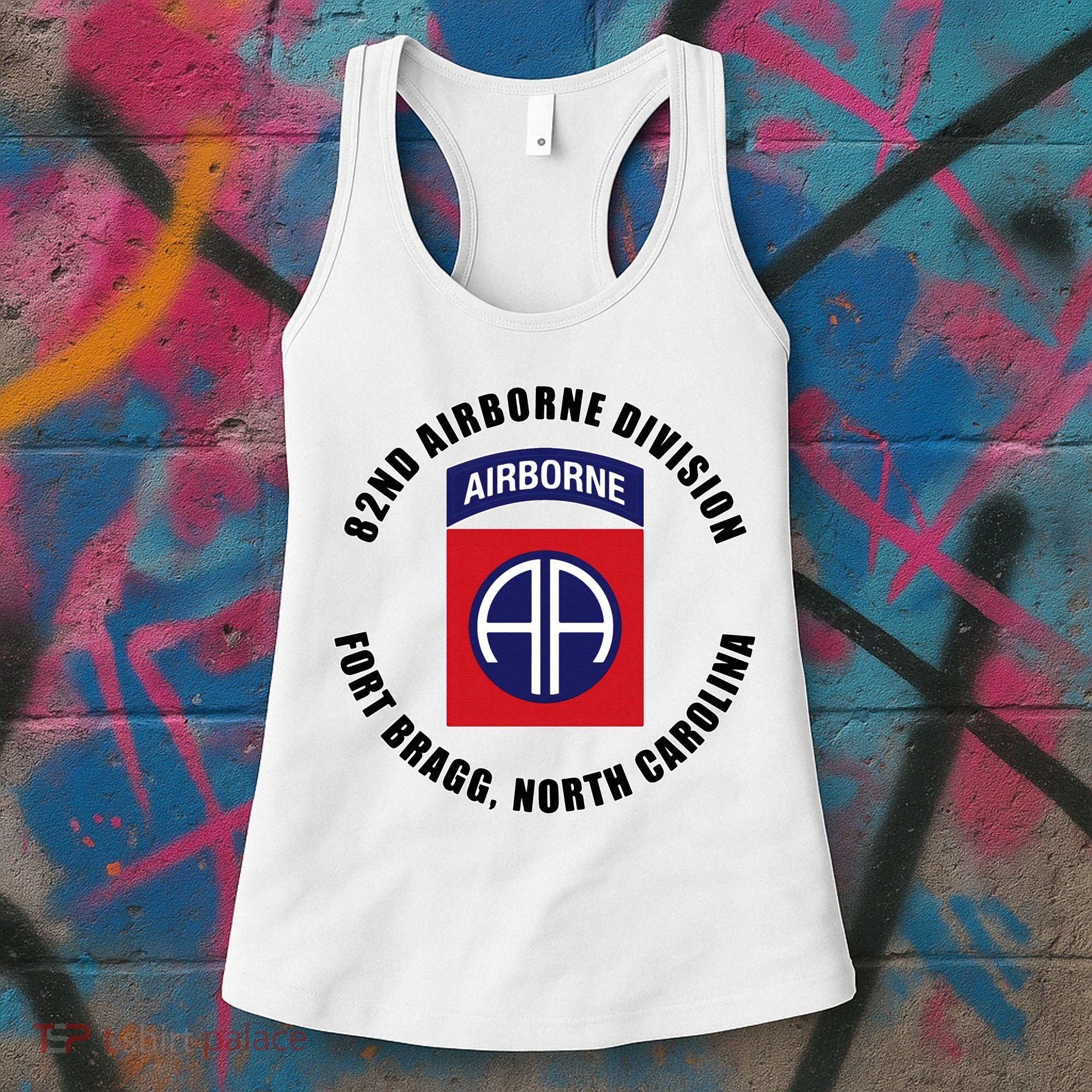 82nd Airborne Division Fort Bragg Military Women's Tank Top