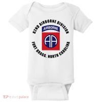 82nd Airborne Division Fort Bragg Military Baby Bodysuit thumb 0
