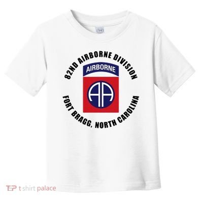 82nd Airborne Division Fort Bragg Military Toddler T-Shirt