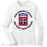 82nd Airborne Division Fort Bragg Military Women's Long Sleeve Shirt thumb 0