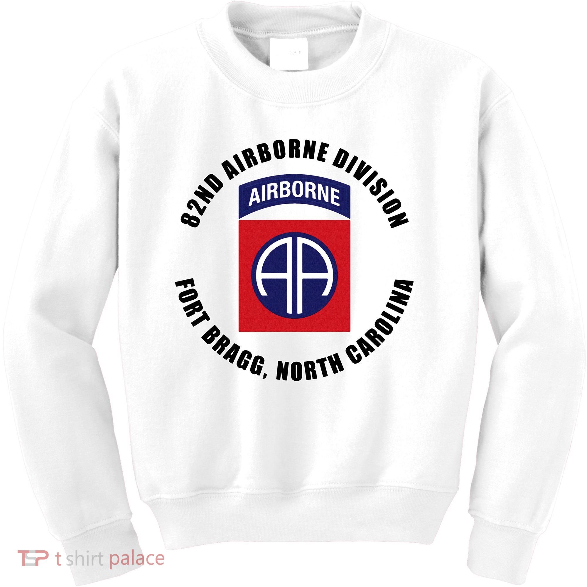 82nd Airborne Division Fort Bragg Military Kids Sweatshirt