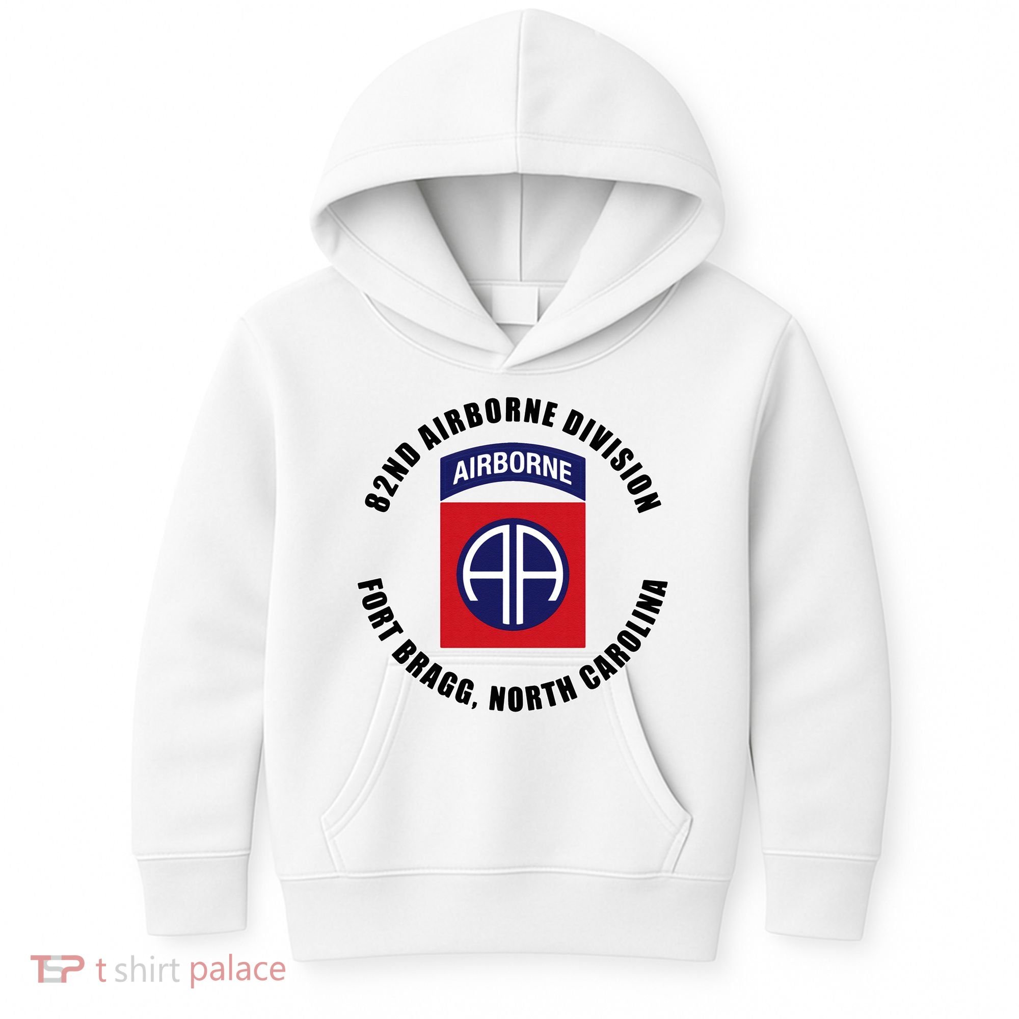 82nd Airborne Division Fort Bragg Military Kids Hoodie