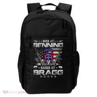 82nd Airborne Division Born At Ft Benning Raised Fort Bragg Backpack thumb 0