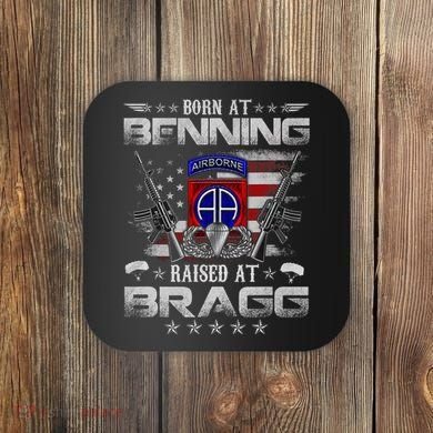 82nd Airborne Division Born At Ft Benning Raised Fort Bragg Coaster