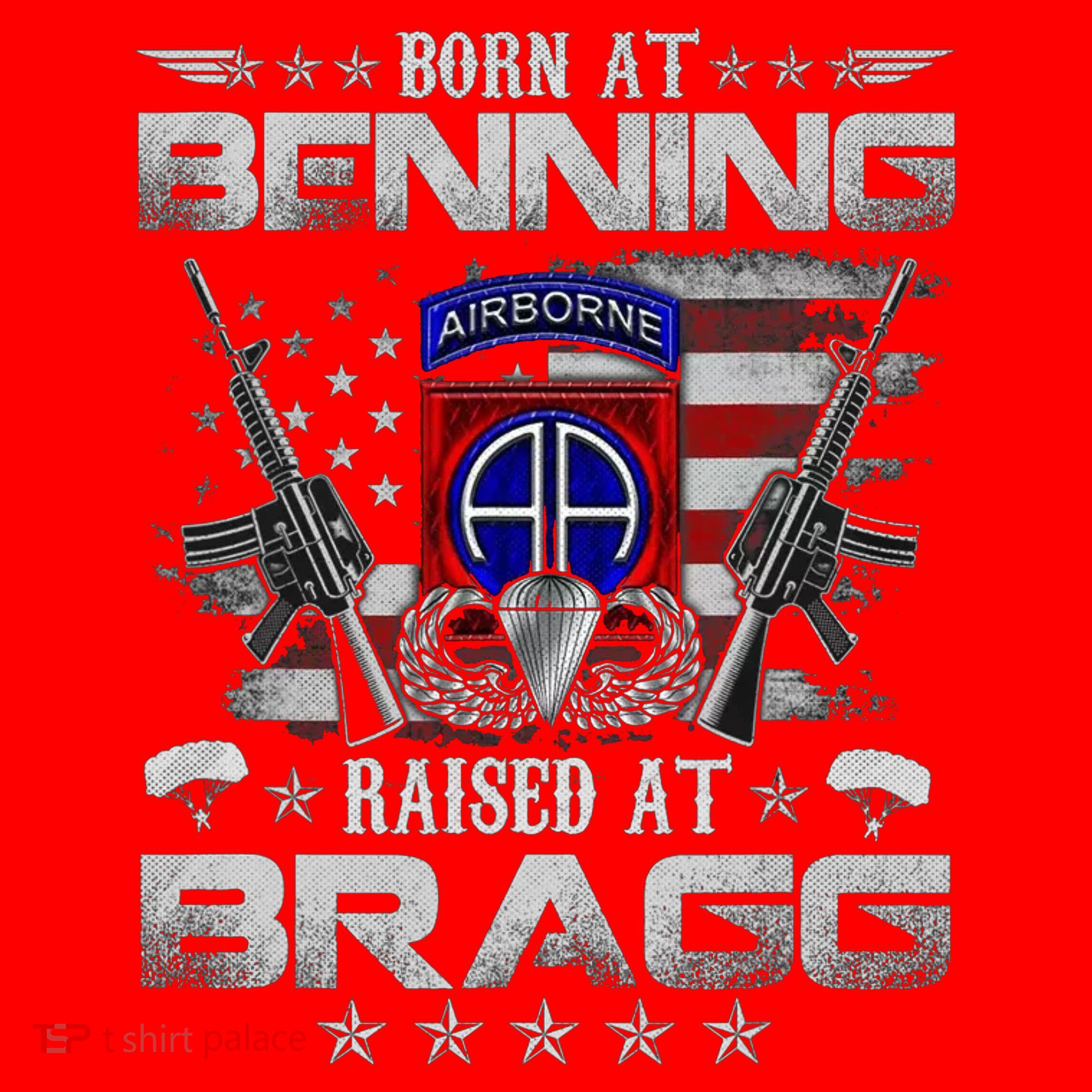 82nd Airborne Division Born At Ft Benning Raised Fort Bragg Santa Hat