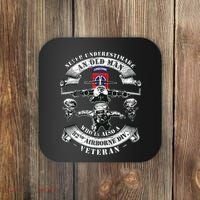 82nd Airborne Division Paratrooper Fort Bragg Veteran Gifts Coaster thumb 0