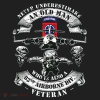82nd Airborne Division Paratrooper Fort Bragg Veteran Gifts Golf Towel thumb 3
