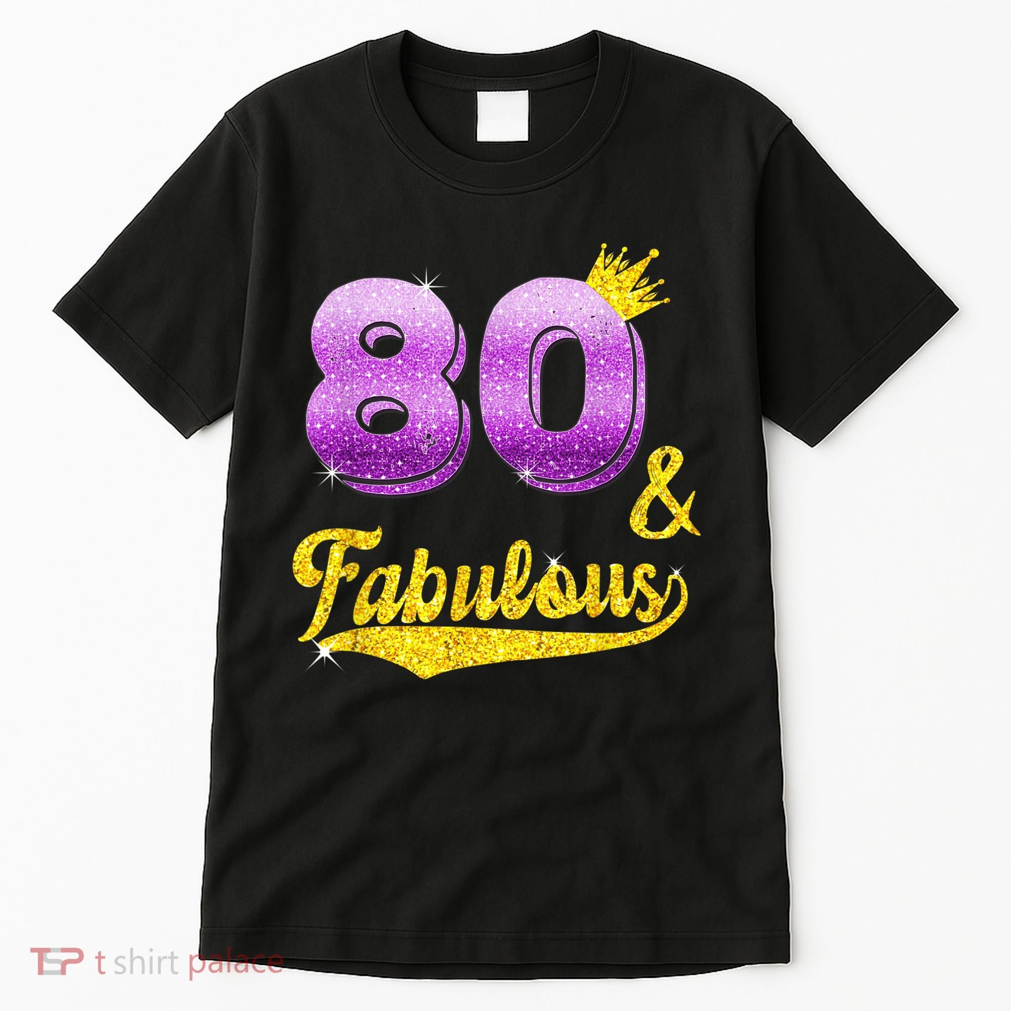 80 and fabulous - 80 years old Gift - 80th Birthday Tall T-Shirt