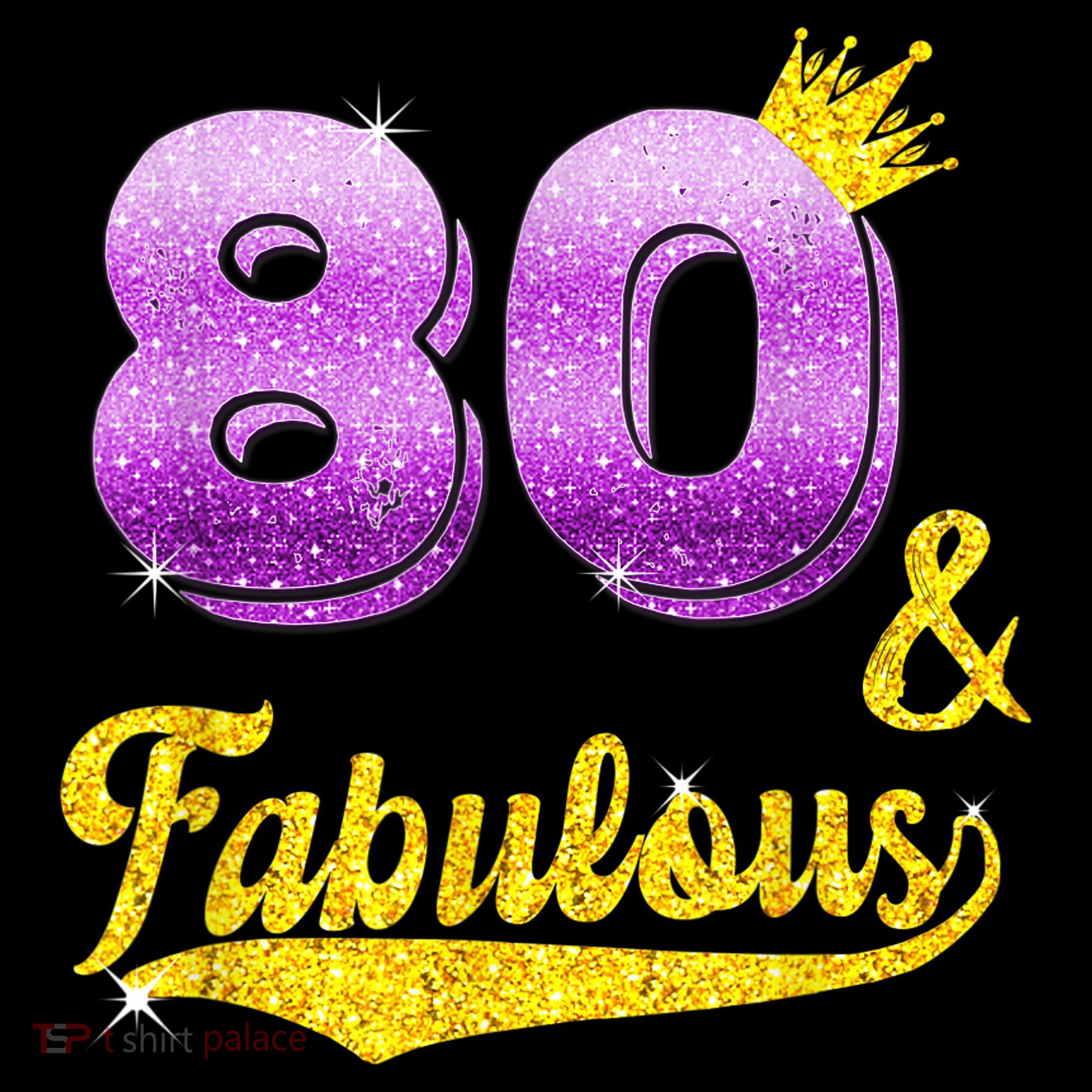 80 and fabulous - 80 years old Gift - 80th Birthday Mousepad