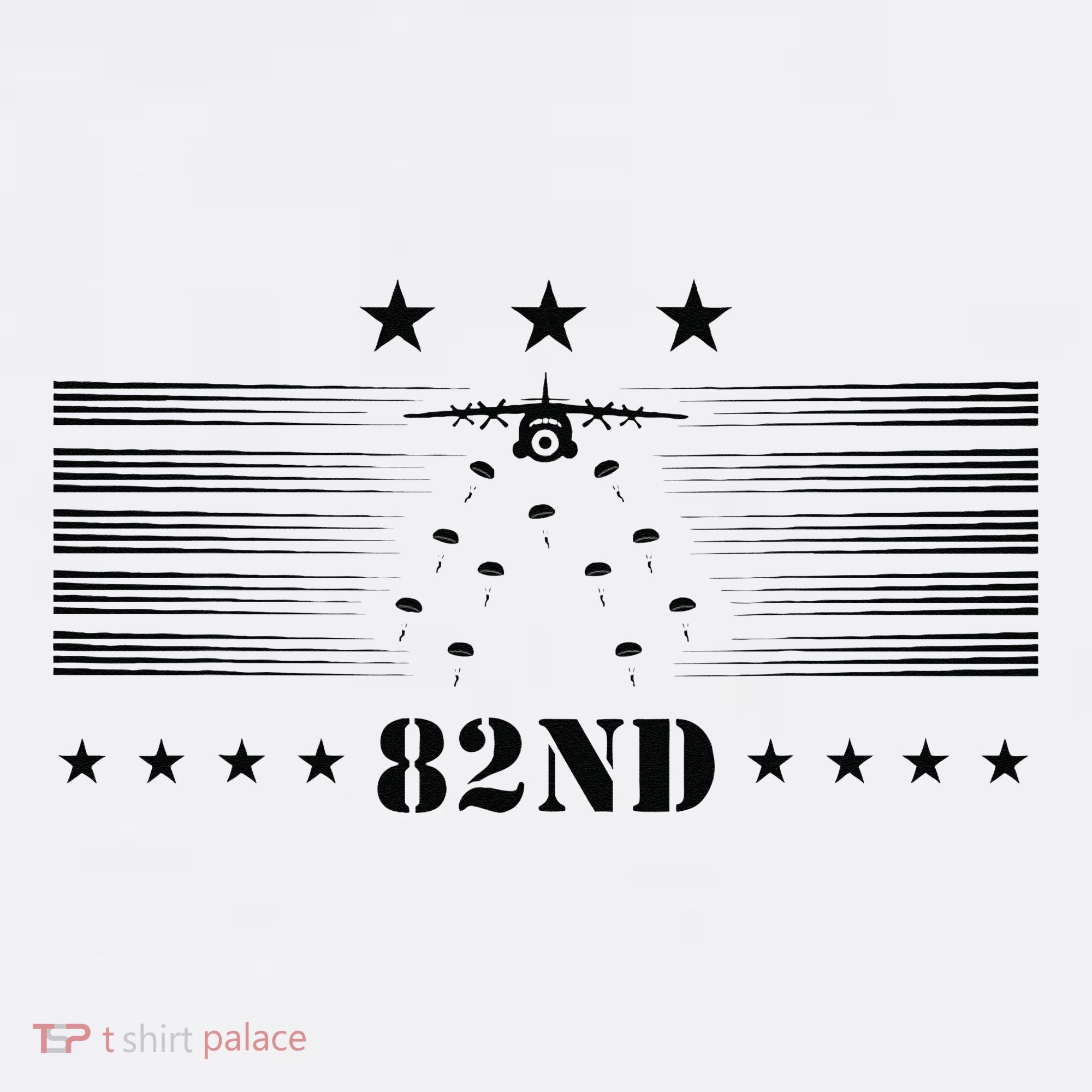 82nd Airborne Paratrooper Vintage T-Shirt
