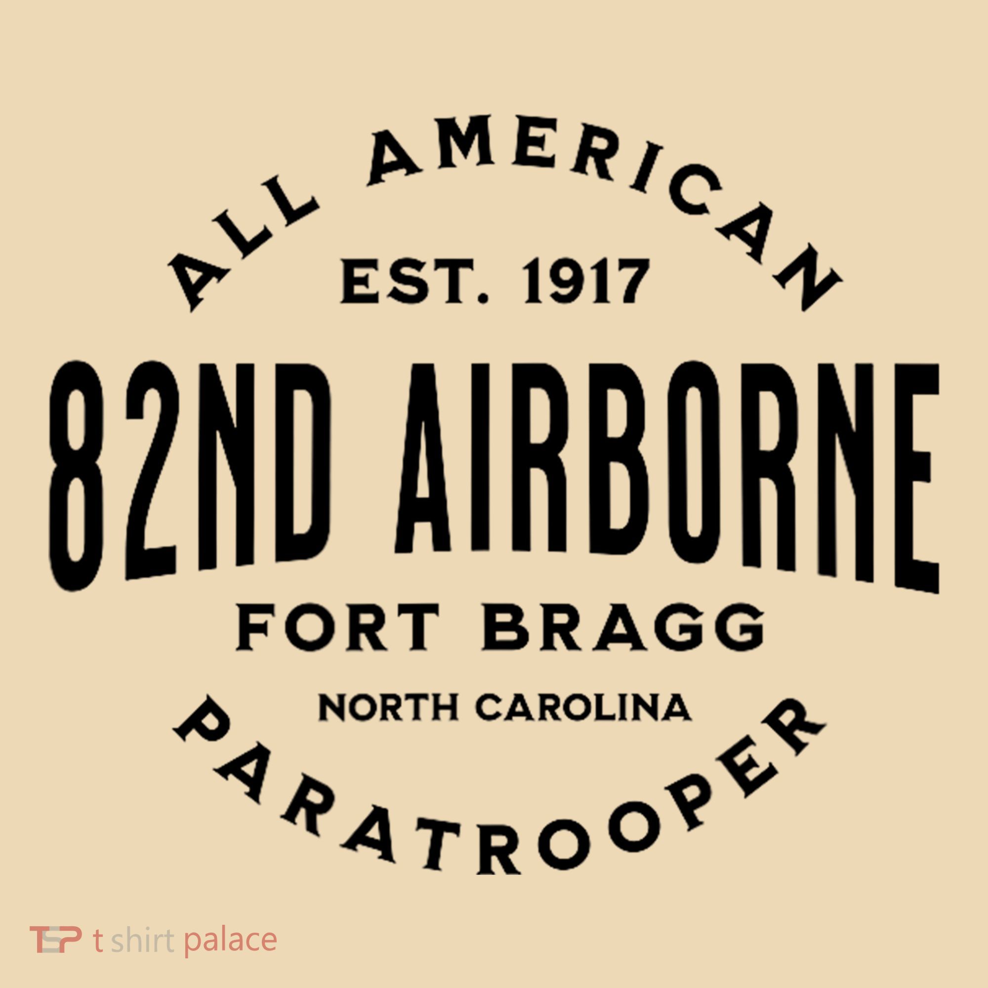 82nd Airborne Paratrooper Fort Bragg All American Veteran Tote Bag