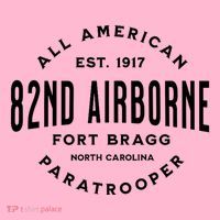 82nd Airborne Paratrooper Fort Bragg All American Veteran Coaster thumb 2