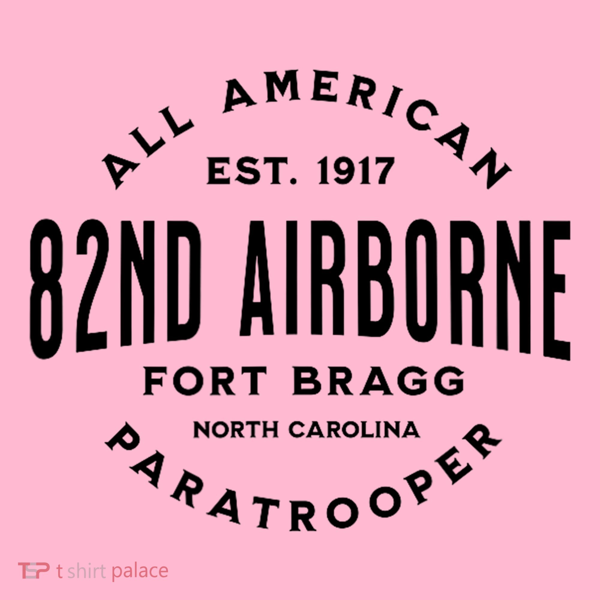 82nd Airborne Paratrooper Fort Bragg All American Veteran Coaster