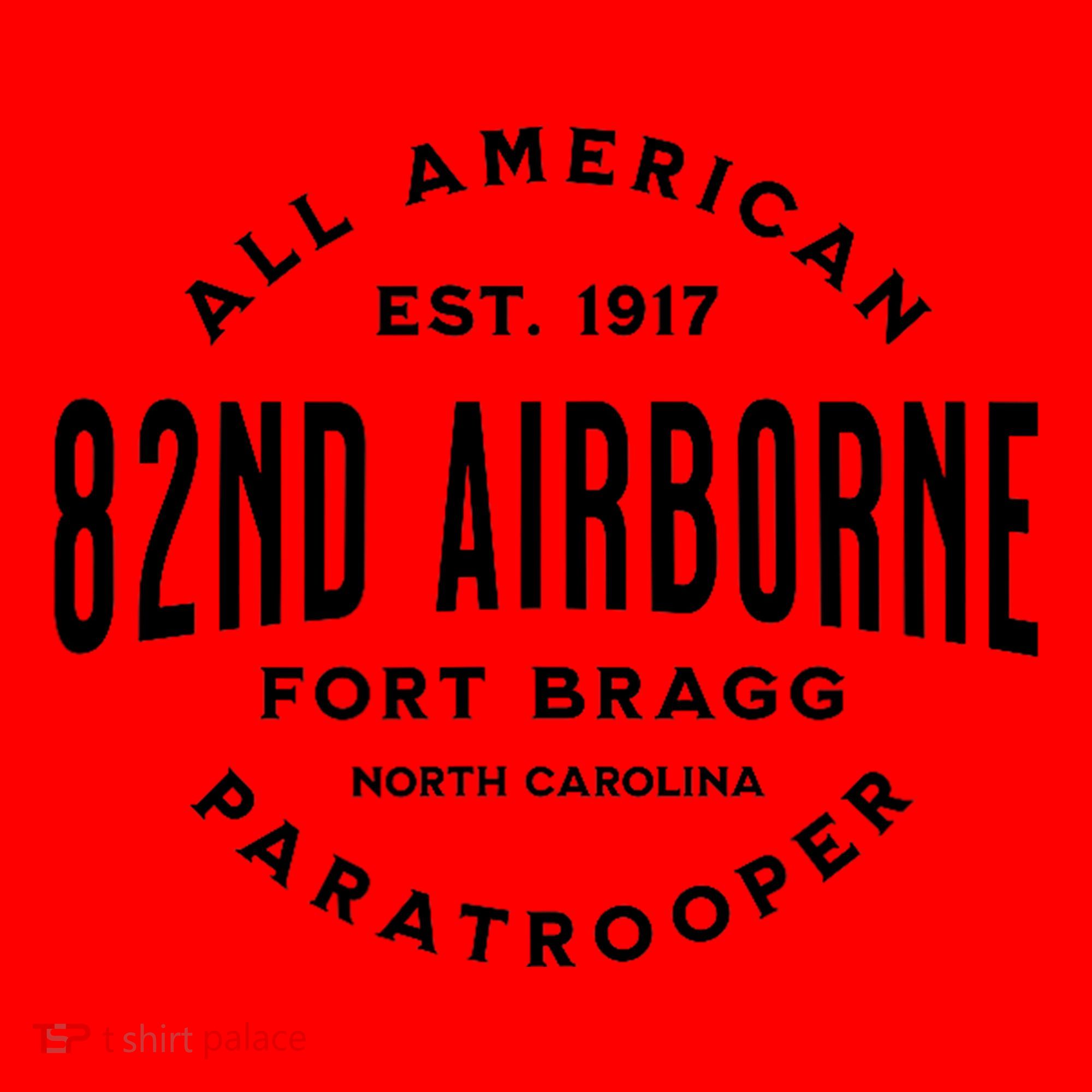 82nd Airborne Paratrooper Fort Bragg All American Veteran Santa Hat