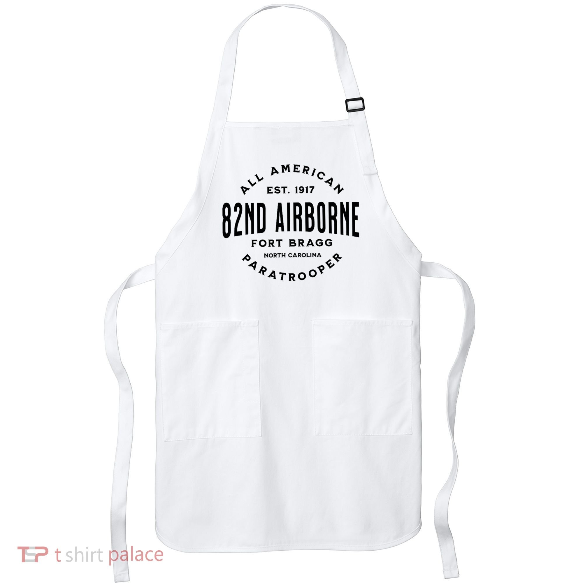 82nd Airborne Paratrooper Fort Bragg All American Veteran Apron