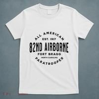 82nd Airborne Paratrooper Fort Bragg All American Veteran T-Shirt thumb 5