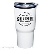 82nd Airborne Paratrooper Fort Bragg All American Veteran Tumbler thumb 0
