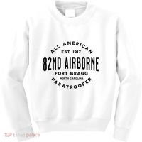 82nd Airborne Paratrooper Fort Bragg All American Veteran Kids Sweatshirt thumb 0