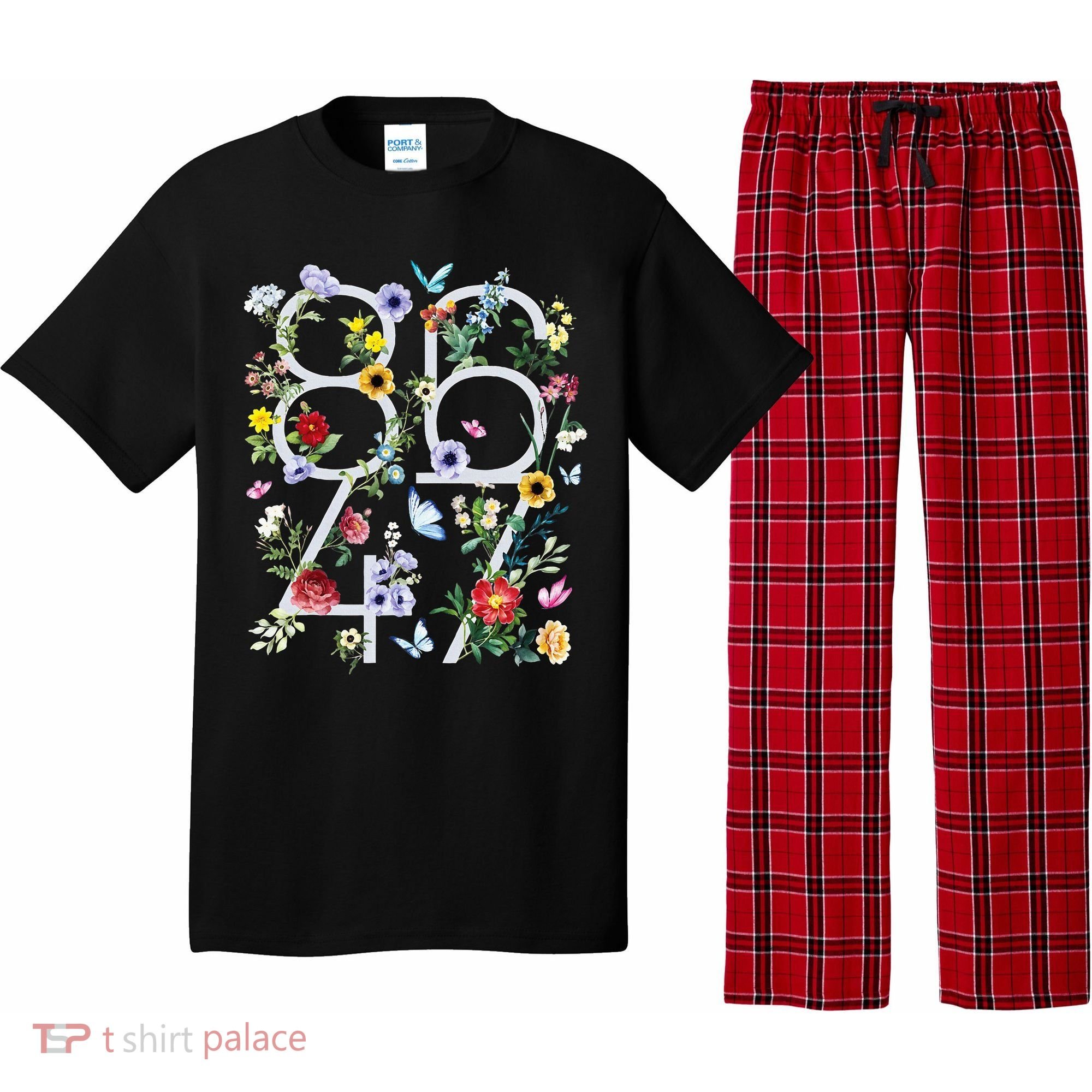  8647 Anti Trump President Pajama Set