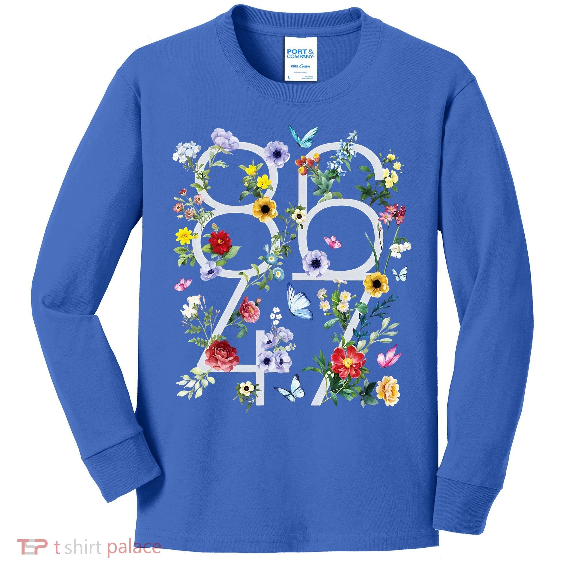  8647 Anti Trump President Kids Long Sleeve Shirt