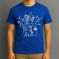 8647 Anti Trump Floral Resist 86 47 Impeach Trump Impeach 47 T-Shirt thumb 3