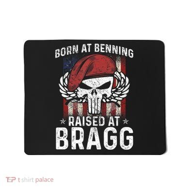 82nd Airborne Veteran Born At Ft Benning Raised Fort Bragg Mousepad