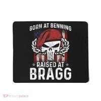 82nd Airborne Veteran Born At Ft Benning Raised Fort Bragg Mousepad thumb 0