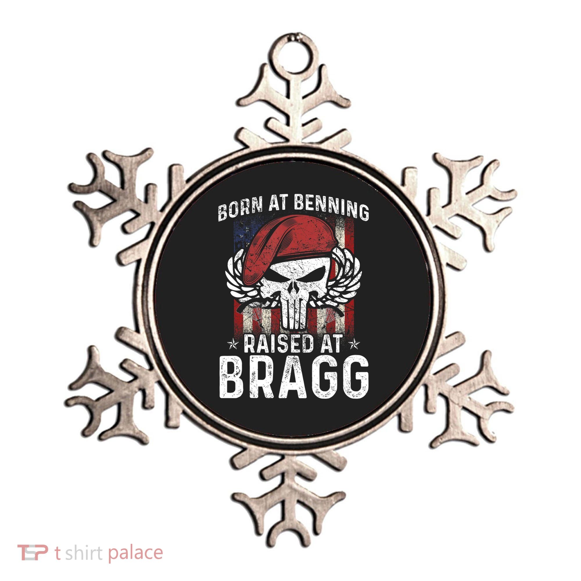 82nd Airborne Veteran Born At Ft Benning Raised Fort Bragg Ornament