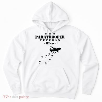82nd Airborne Veteran Paratrooper Hoodie