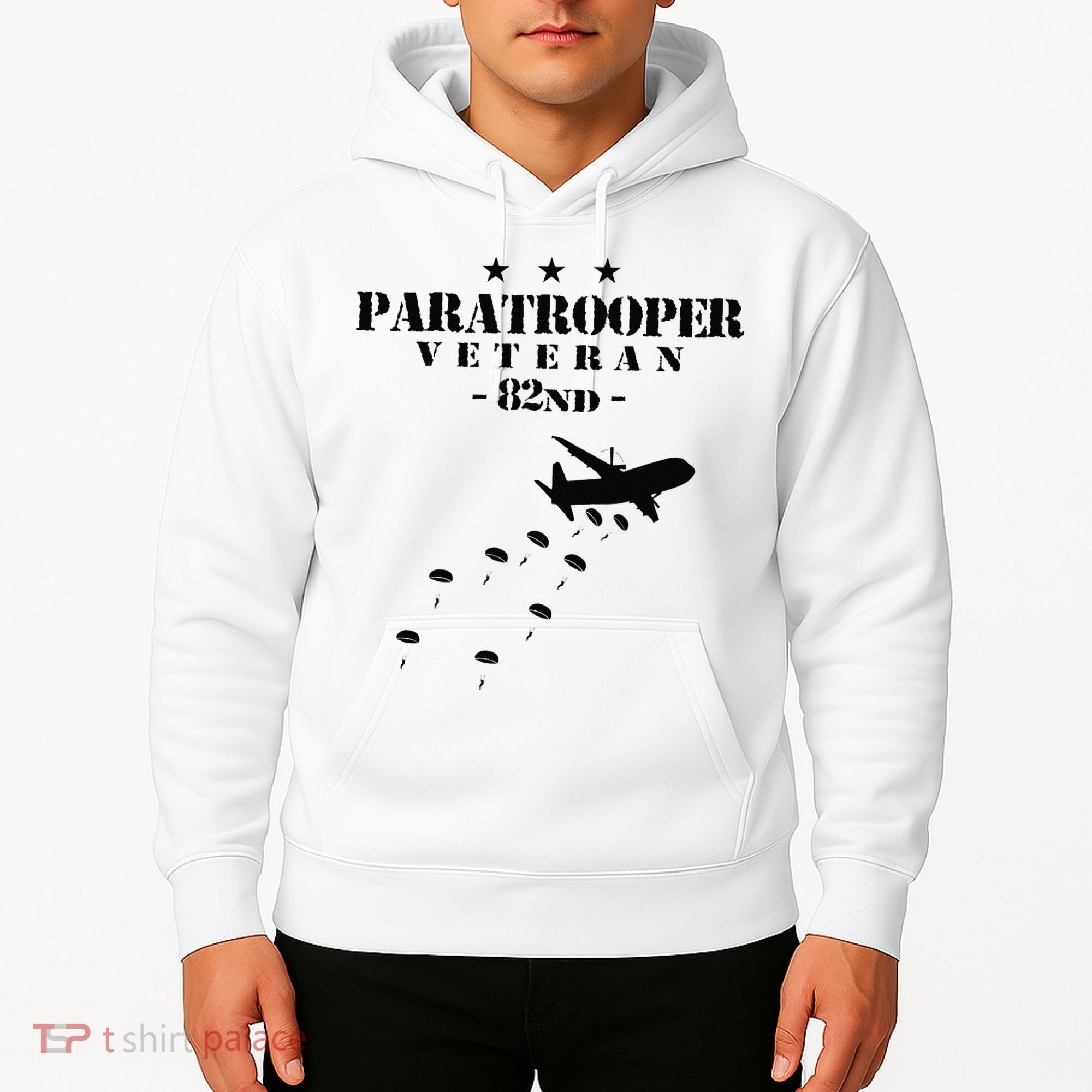 82nd Airborne Veteran Paratrooper Hoodie