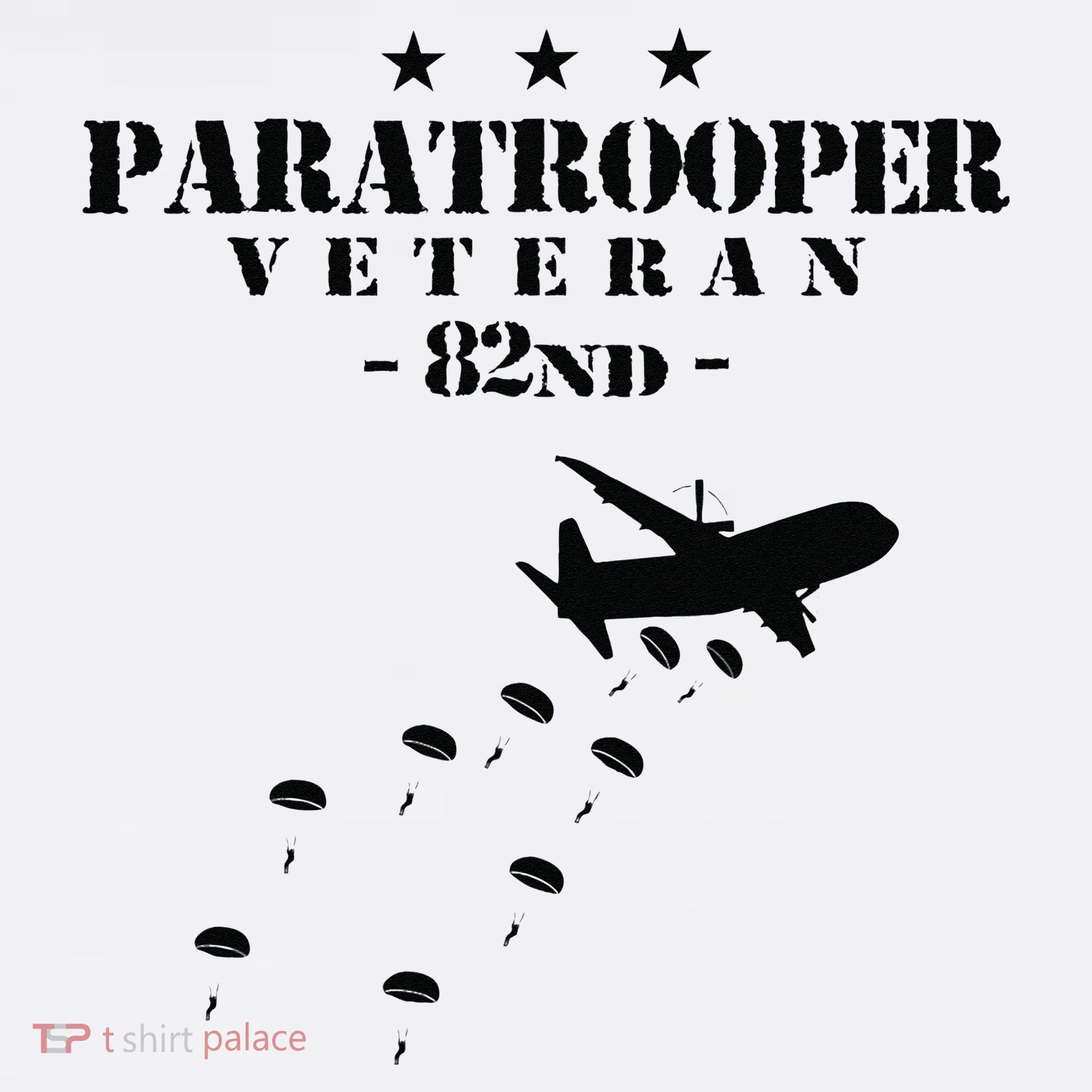 82nd Airborne Veteran Paratrooper Apron