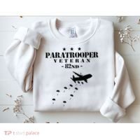 82nd Airborne Veteran Paratrooper Sweatshirt thumb 2
