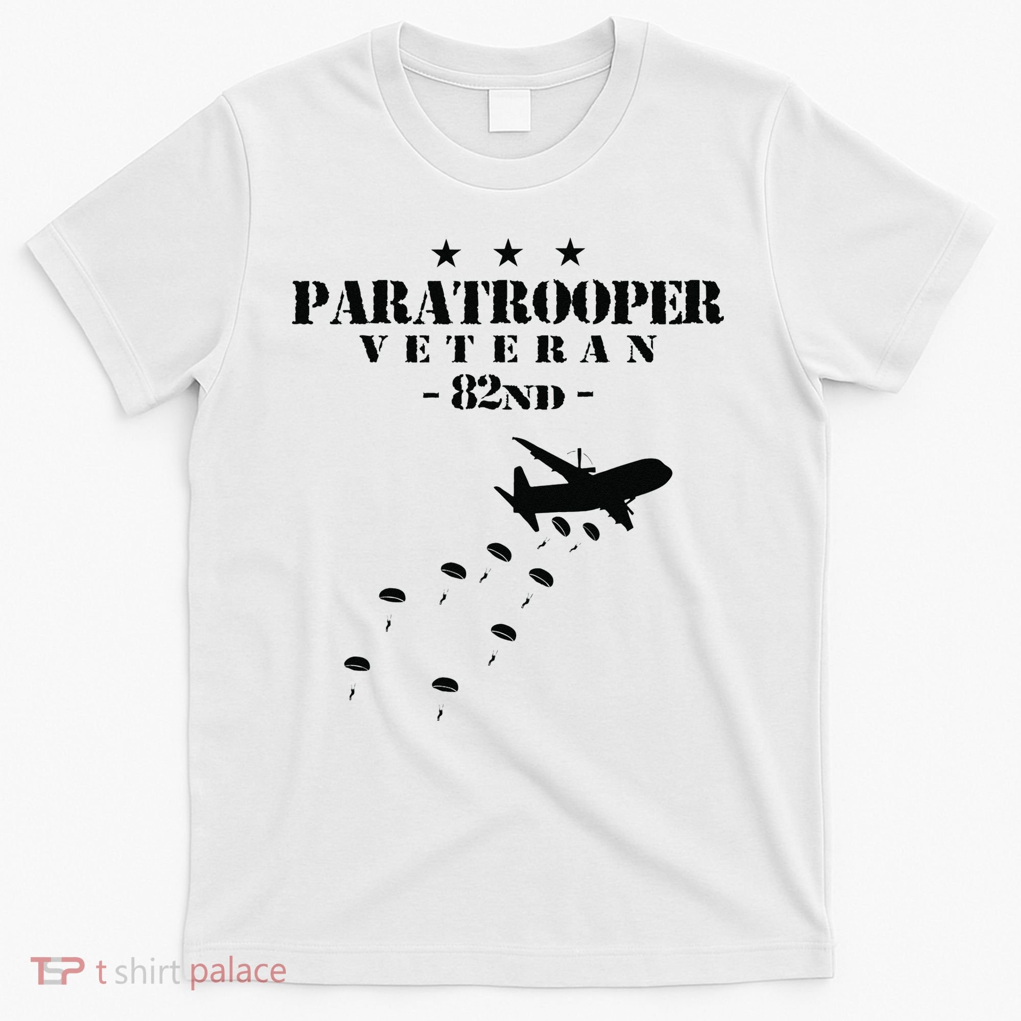 82nd Airborne Veteran Paratrooper T-Shirt