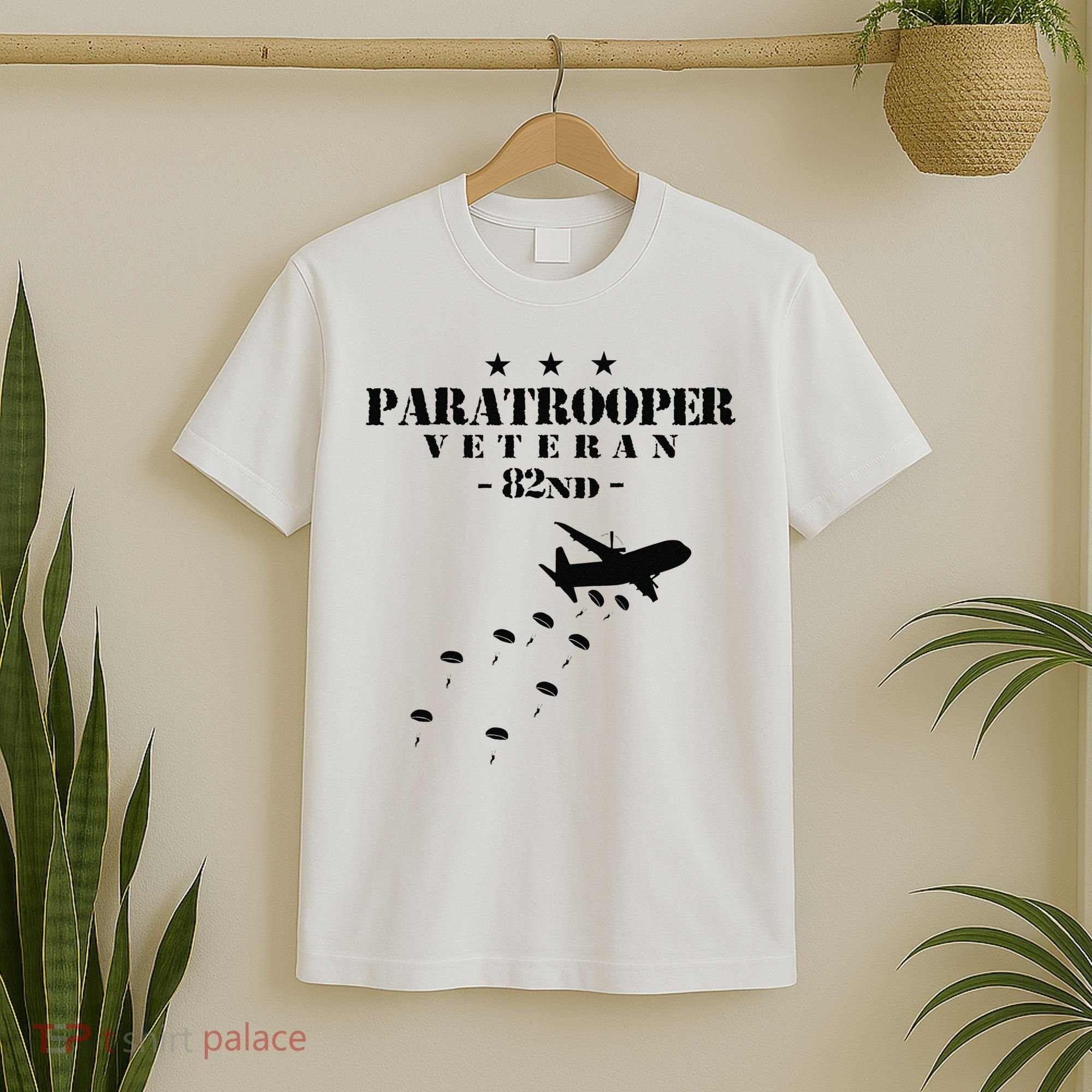 82nd Airborne Veteran Paratrooper T-Shirt