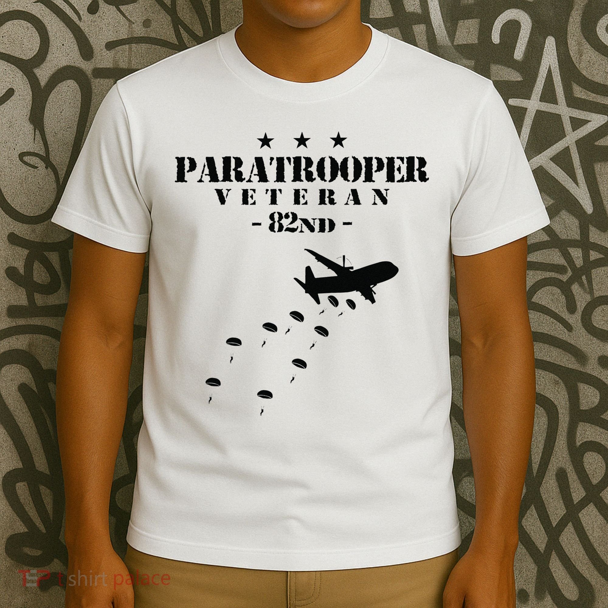 82nd Airborne Veteran Paratrooper T-Shirt