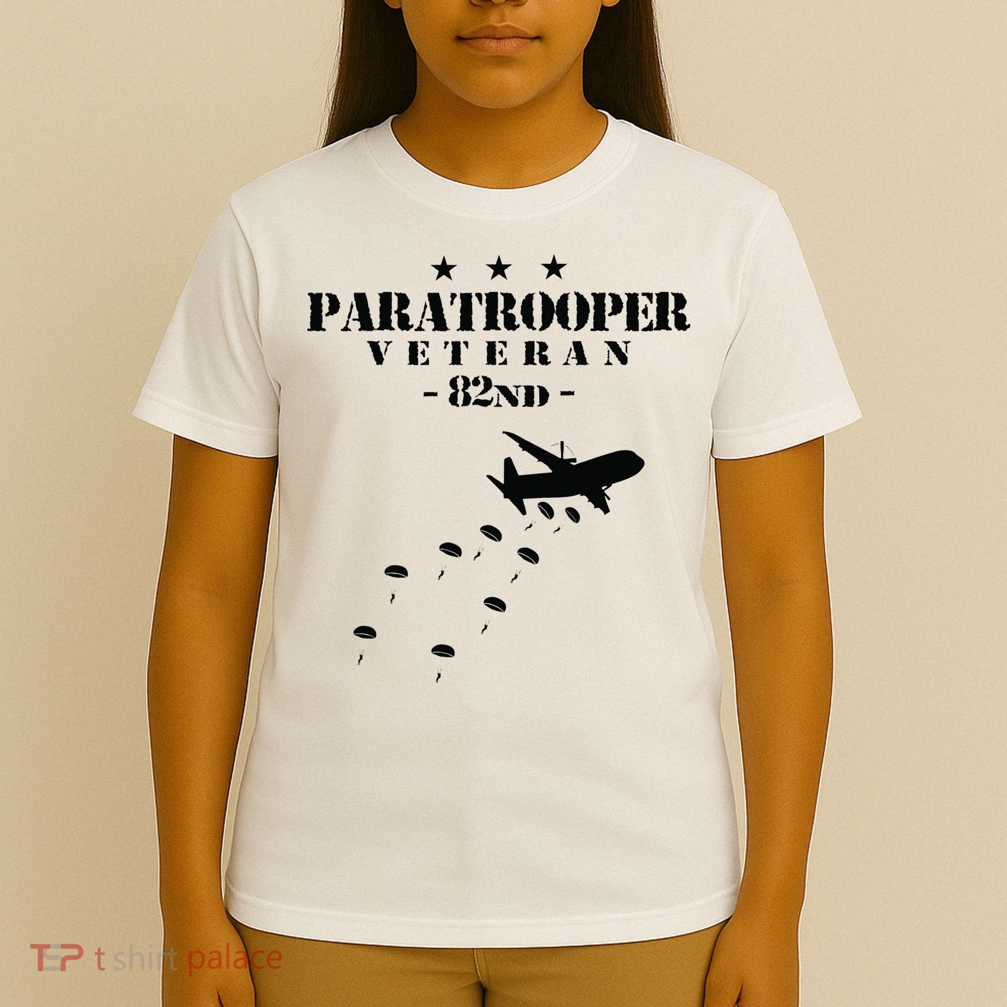 82nd Airborne Veteran Paratrooper T-Shirt