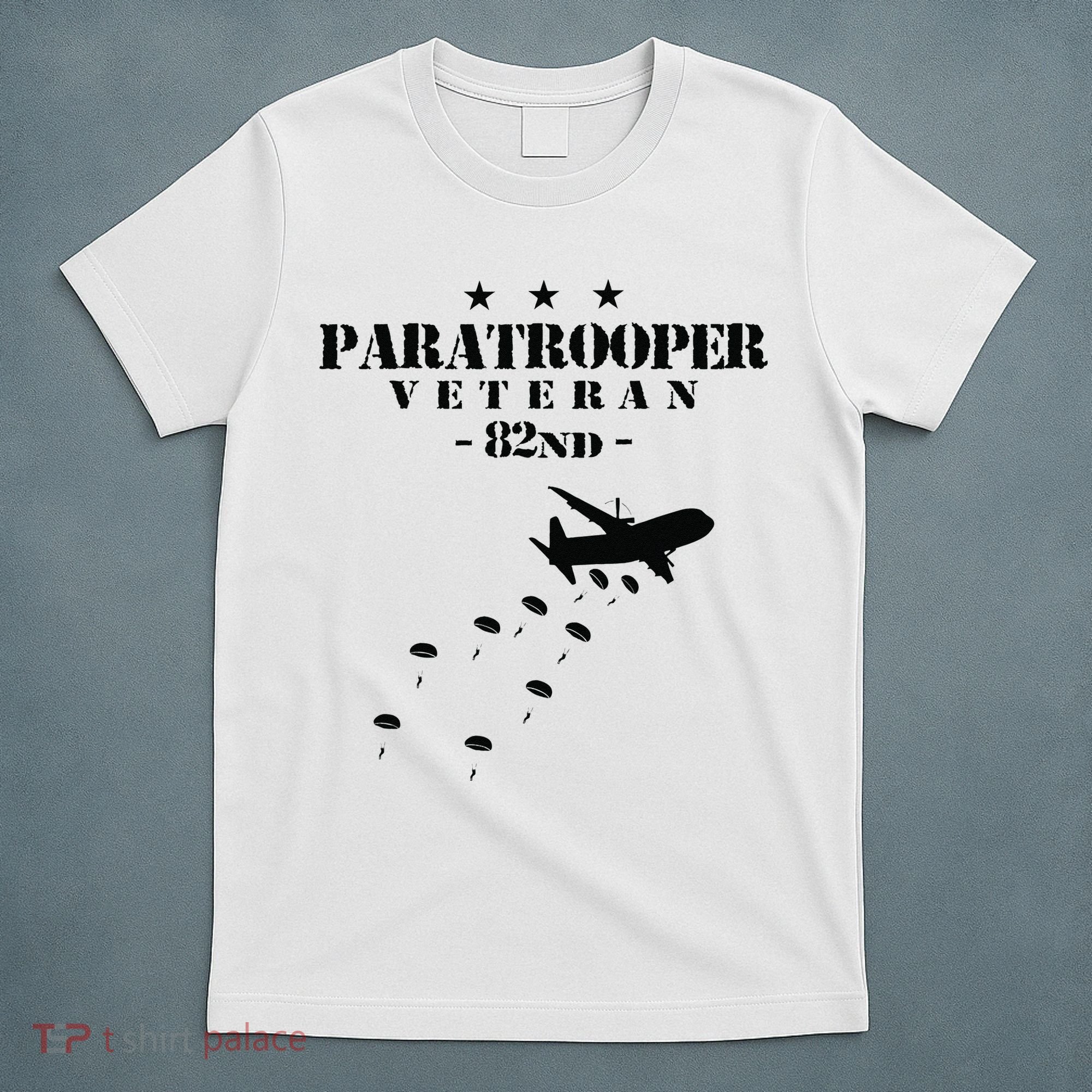 82nd Airborne Veteran Paratrooper T-Shirt