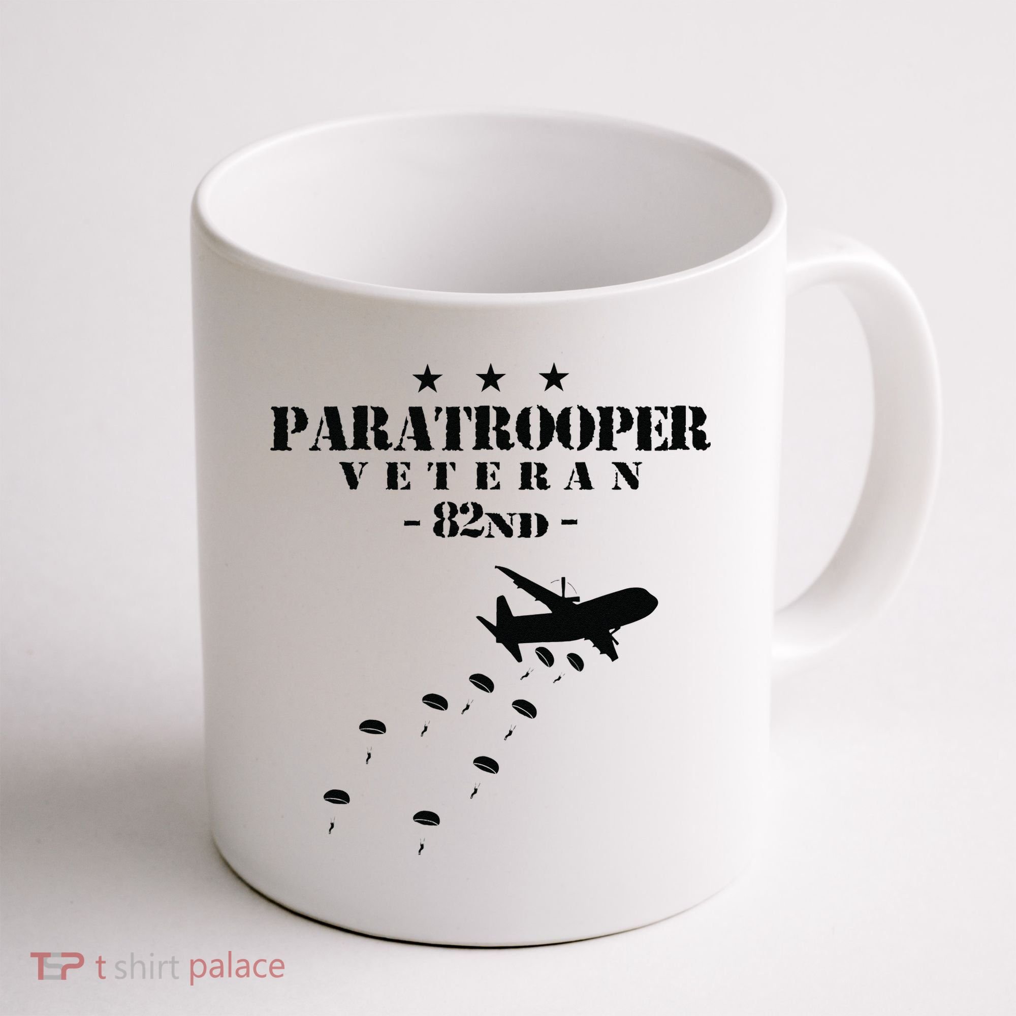 82nd Airborne Veteran Paratrooper Coffee Mug