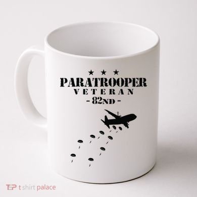 82nd Airborne Veteran Paratrooper Coffee Mug